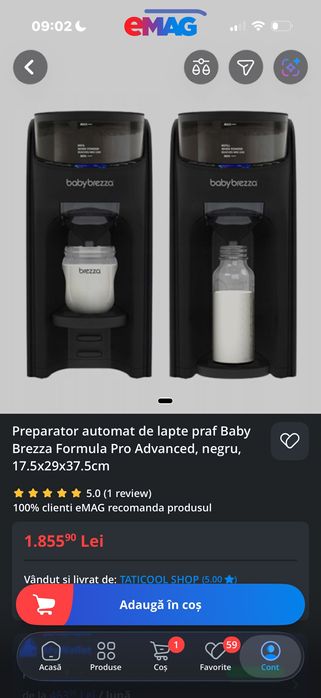 Aparat babybrezza
