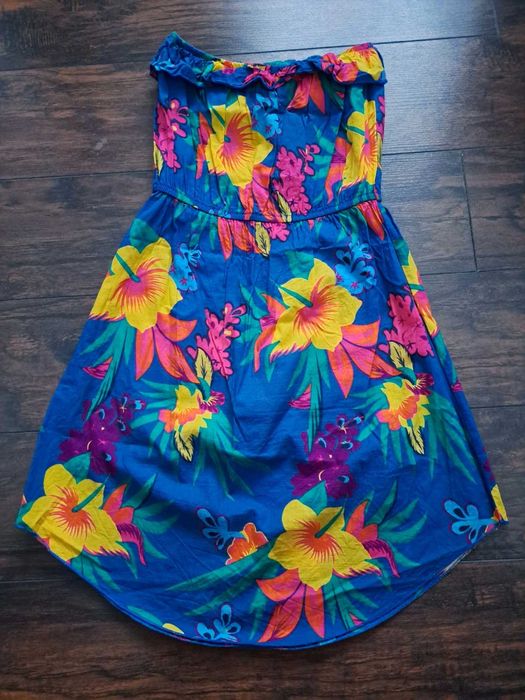 Rochie de vară - fără bretele - mărimea 34 - impecabilă