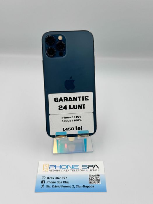 iPhone 12 Pro 128GB - Din magazin,cu garantie! RATE TBI !