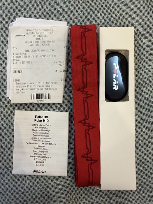 Пулсомер Polar H10 Heart rate sensor