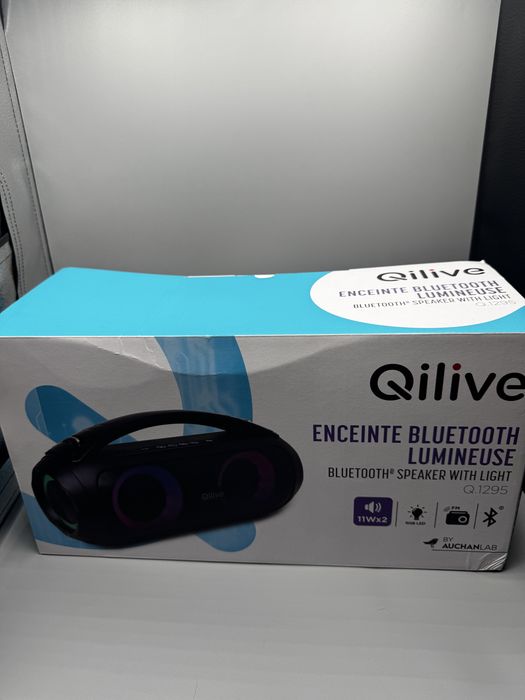 Qilive Enceinte Bluetooth Lumineuse