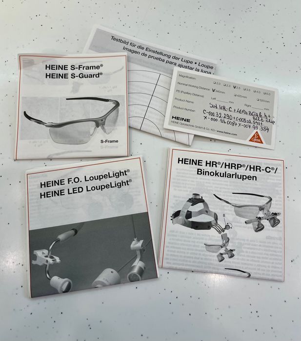 Увеличителни бинокулярни очила за стоматология,медицина,бижутерство.