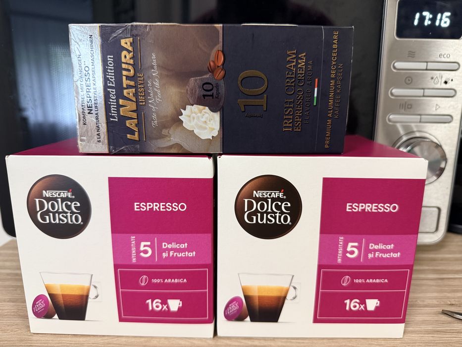 Vând capsule cafea – Dolce Gusto & LaNatura