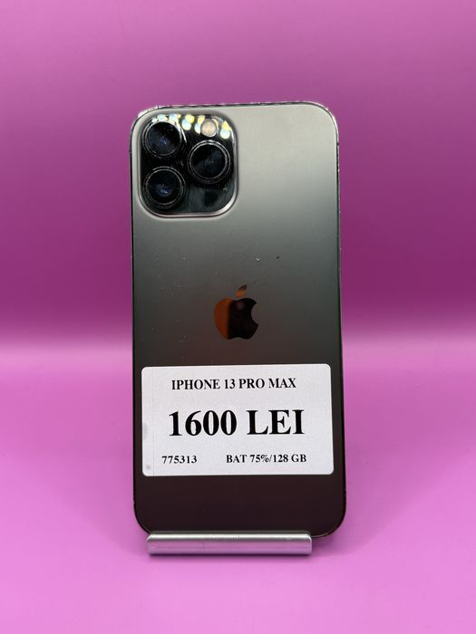 Iphone 13 pro max 128 gb bat 75 •Matei Amanet Margeanului• 7753