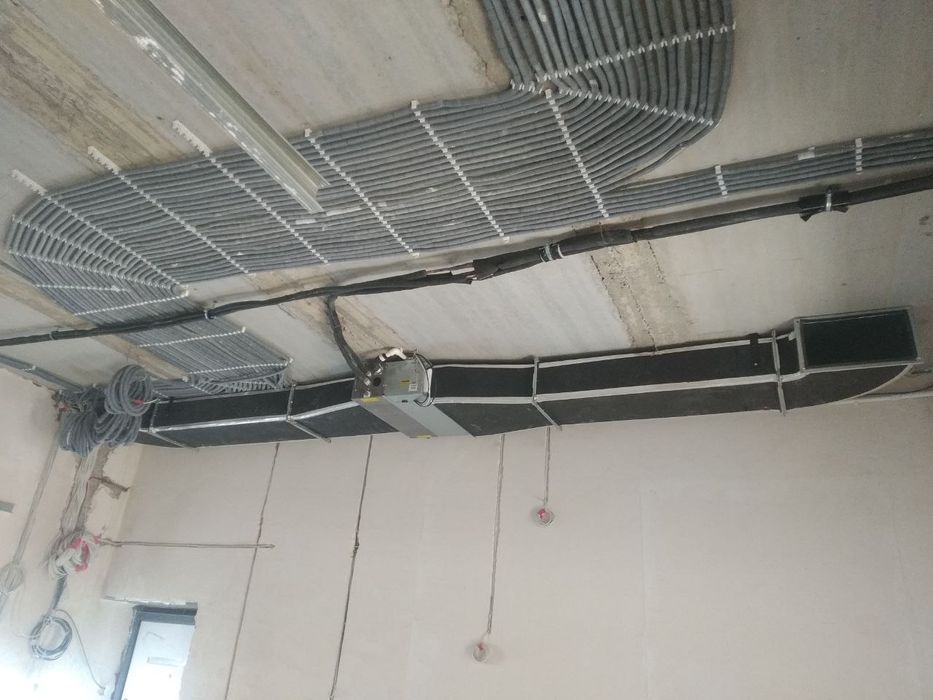 Установка систем центрального кондиционирования