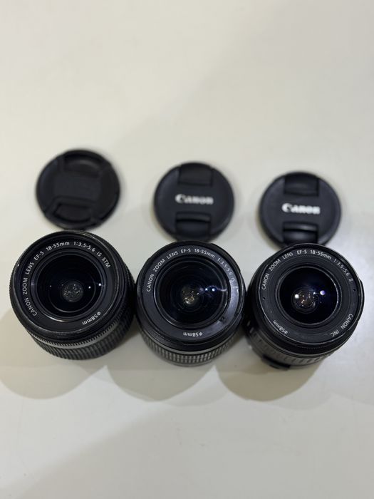 Объективы canon 18-55