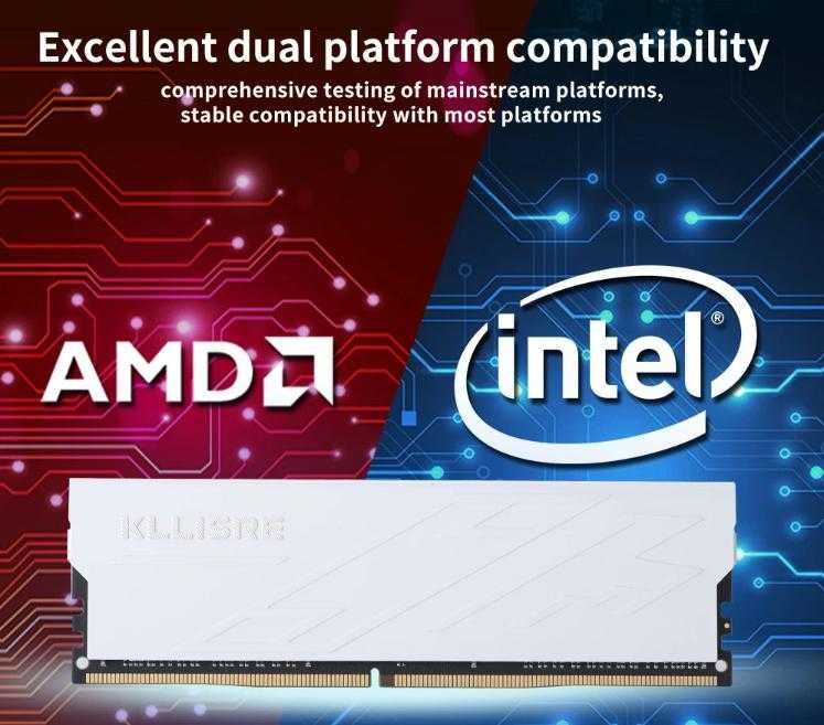 Desktop RAM 16GB DDR4 3200MHz Компютърна Памет с Охладител Intel/AMD