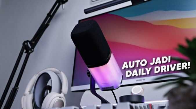 такого еще не видели микрофон Maono PD100x