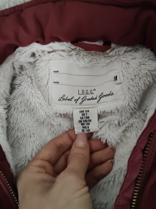 Geaca parka 128cm