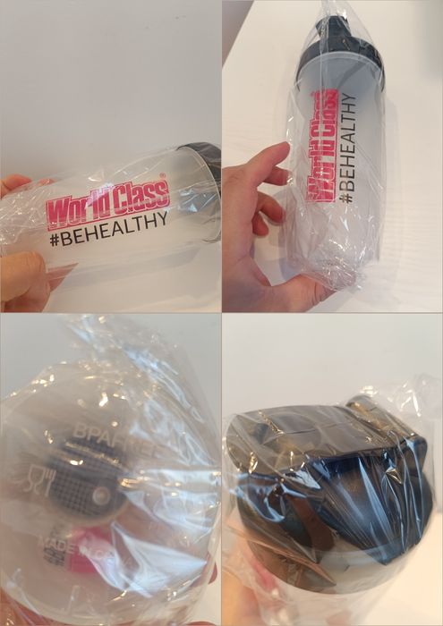 Shaker WorldClass nou sigilat, cu sită pentru amestecare