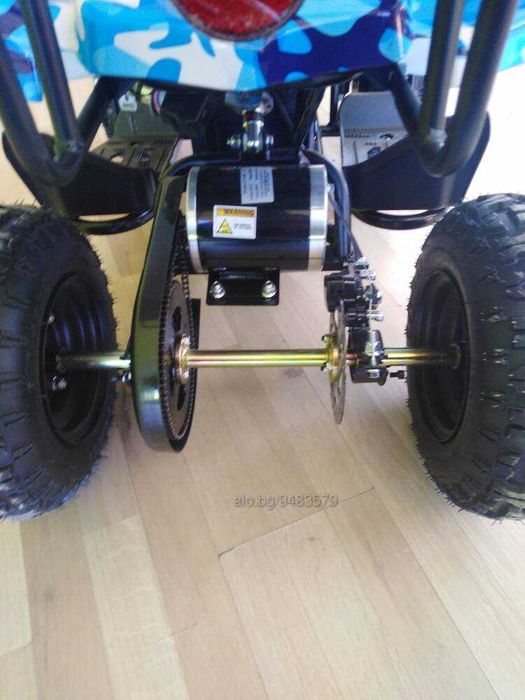 Детско електрическо АТВ / ATV 1200W с 3 скорости АТВ - Blu SPORT