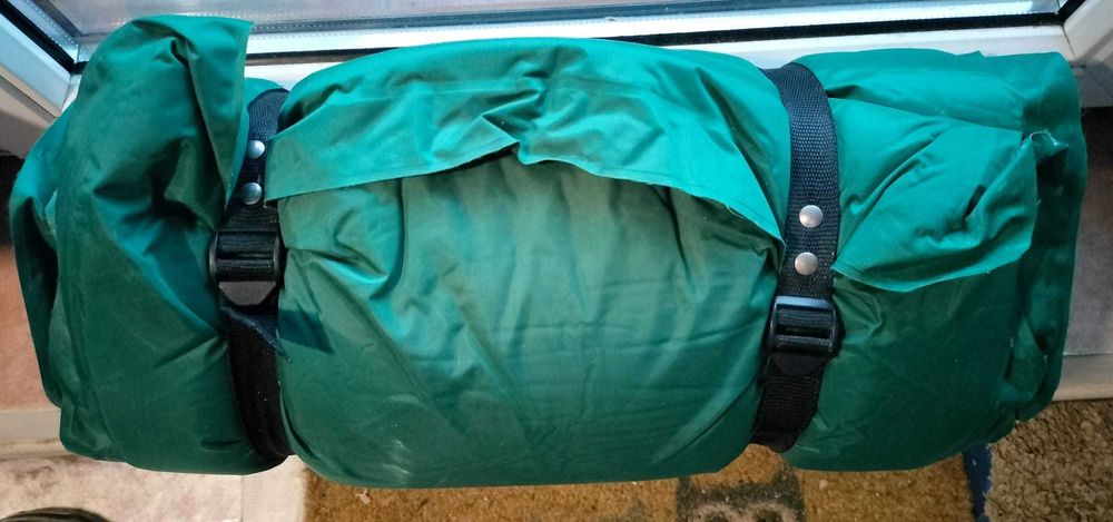Saltea gonflabila groasa pentru camping  180x55cm