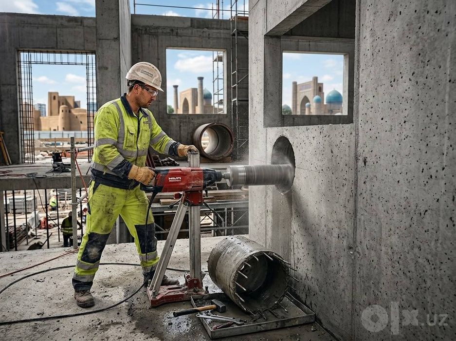 Бетон тешиш ешик очиш beton teshish eshik ochish