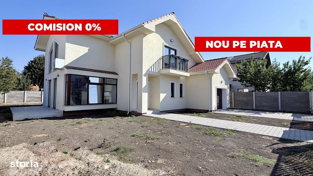 COMISION 0% Casa individuala de vanzare cu 4 camere - Mosnita Noua