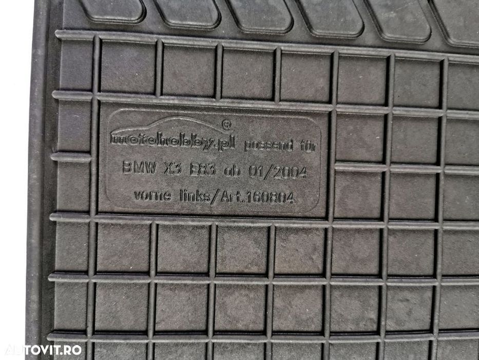 Covorase Cauciuc BMW X3 E83