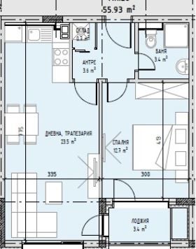 Продава се Двустаен апартамент в София, Студентски град - 73 кв.м за 2096 €/кв.м - Снимка #2