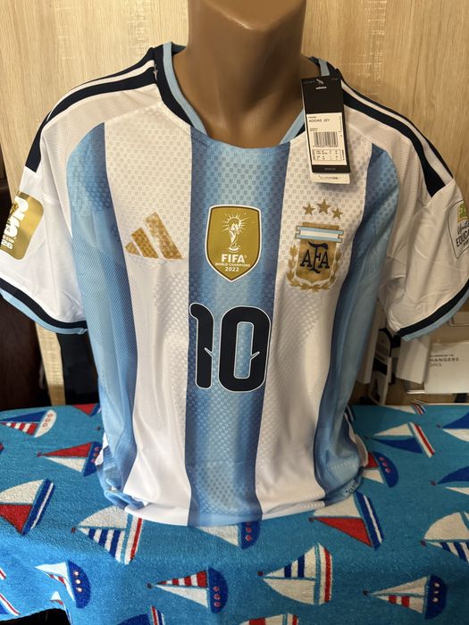 Tricou fotbal Argentina Messi World Cup 2026