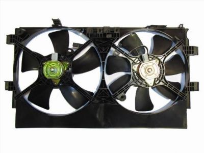 Диффузор радиатора в сборе  Mitsubishi Lancer