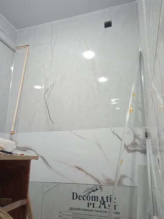 ПВХ Панель, кафель, электрика, ГКЛ, гепсакартон, сантехника Под ключ