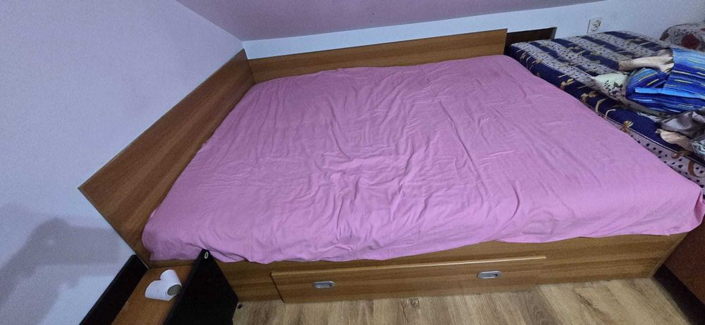 pat de vanzare dublu si single cu dulap tineret copii