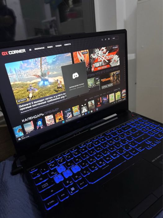 Продам игровой ноутбук Asus