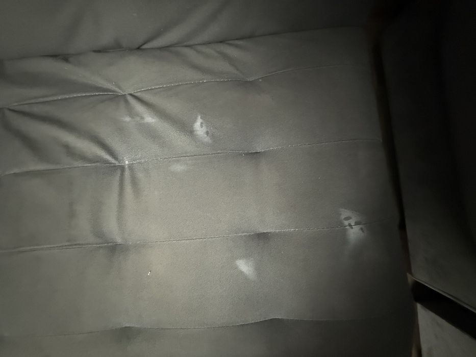 Продается Диван раскладной темно серый б/у раскладной