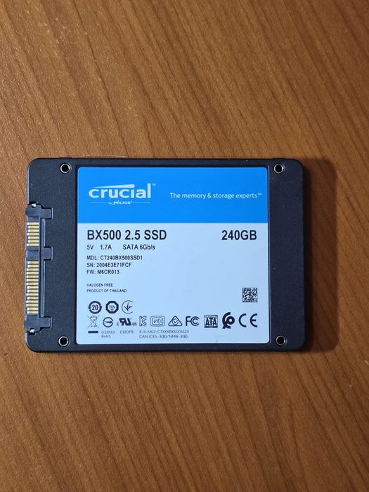 SSD Crucial BX500 240GB