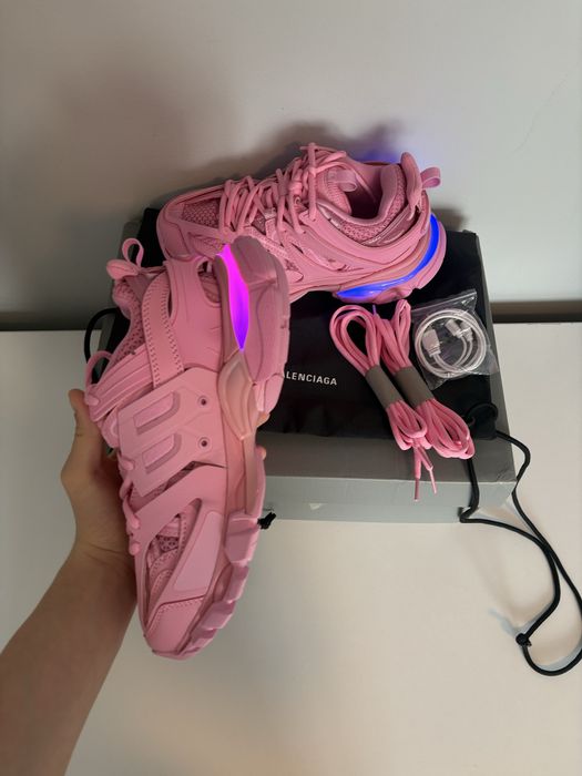 Balenciaga Track Roz Led  Marimile 37 38 39 40 42 43 44 Pe Stoc