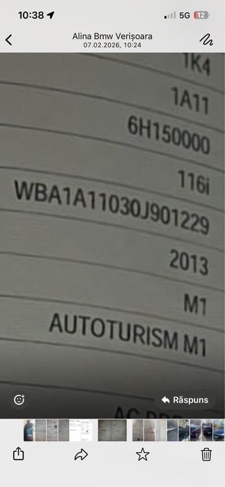 BMW seria 1 -2013-1,6 Benzina