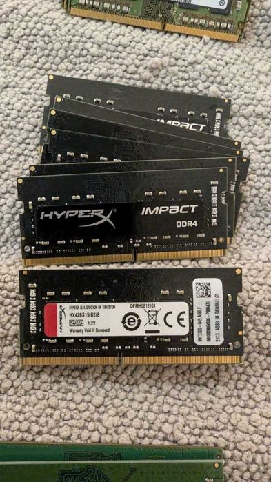 RAM Laptop DDR5 8GB 5600 SODIMM si DDR4 4/8GB 3200 &  Testat Garantie