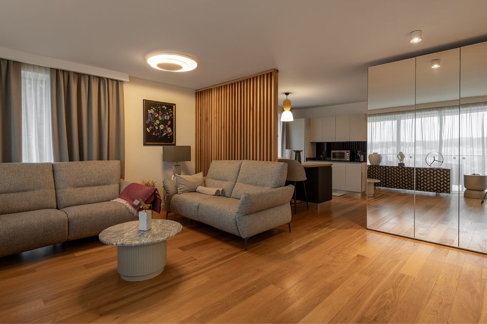 Apartament premium 65mp | Panoramă spectaculoasă | Terasa 20mp | Complet mobilat și utilat