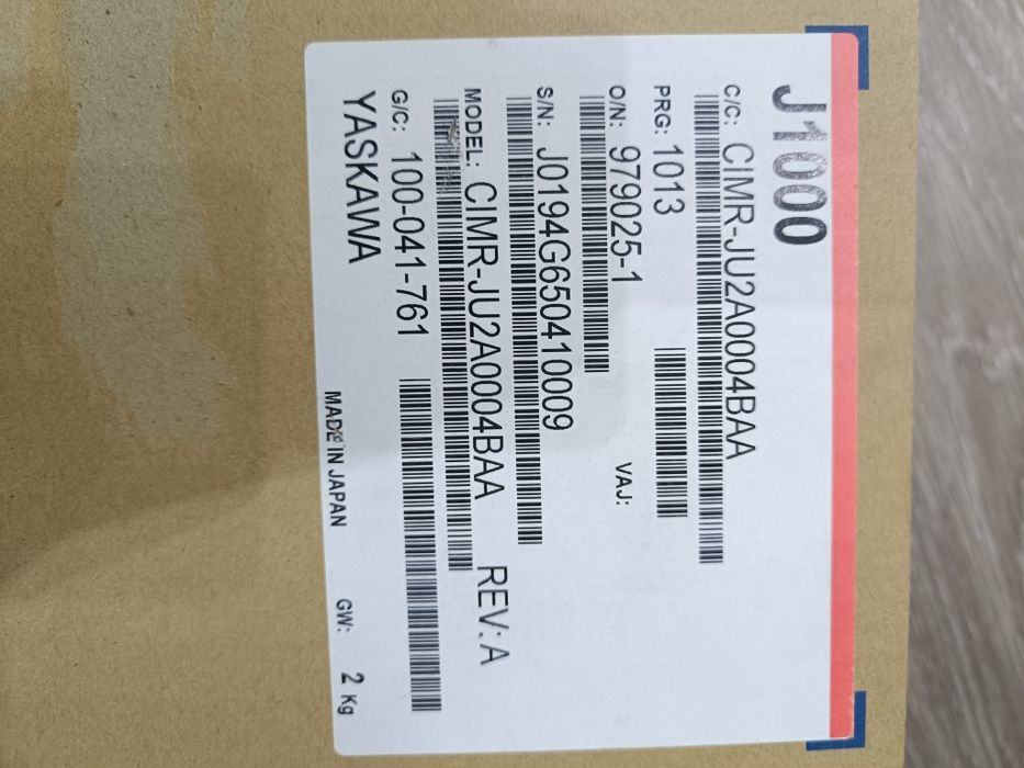 преобразователь частоты YASKAWA J1000