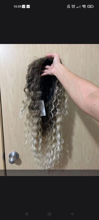 Парик  высокого качества, накладные волосы, шиньен