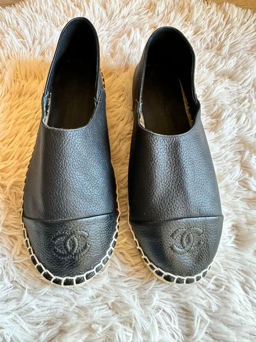 Chanel еспадрили ест.кожа
