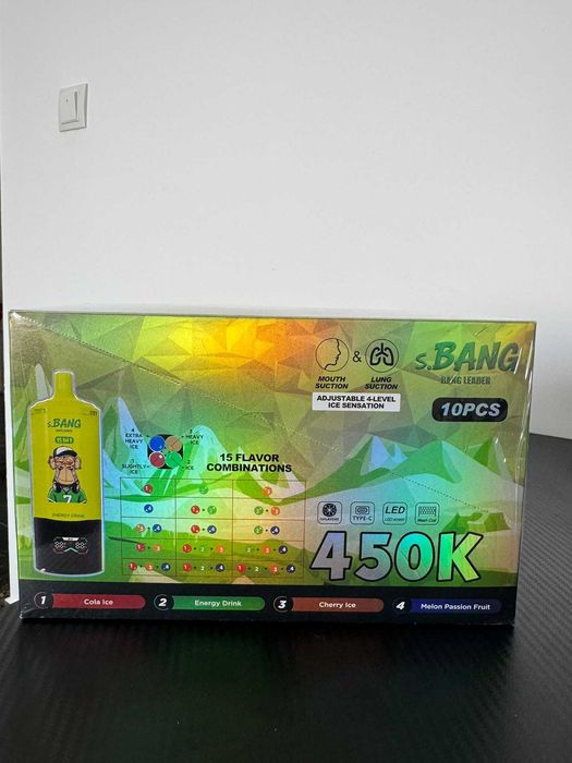 Vape 450,000 reincarcabil la super oferta!