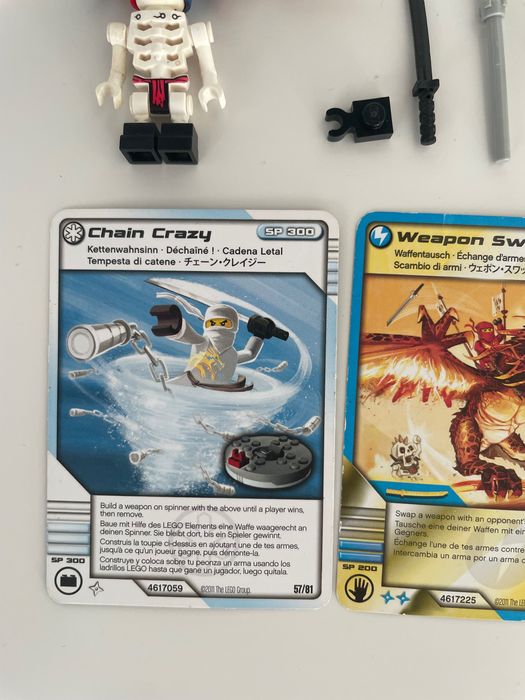 Lego Ninjago 2171+2260 zane dx