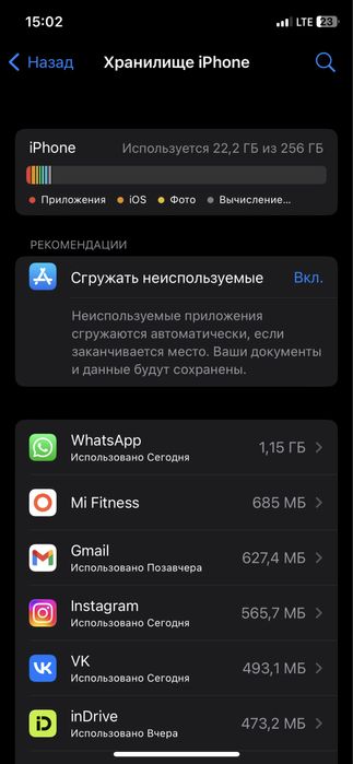 Iphone X 256 гб память