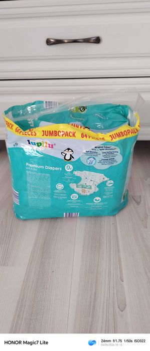 Scutece Lupilu Big Pack, 13-18 Kg, marimea 6 XL, Fast Dry 64 de bucati