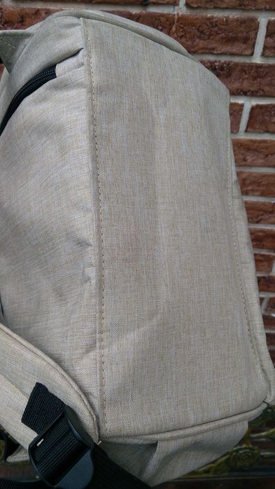 Бежова раница за количка Чиполино