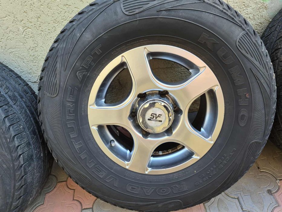 Jante cu anvelope KUMHO ROAD VENTURE