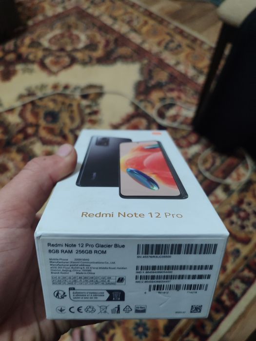 Продам Redmi Note 12 про в отличном состоянии.