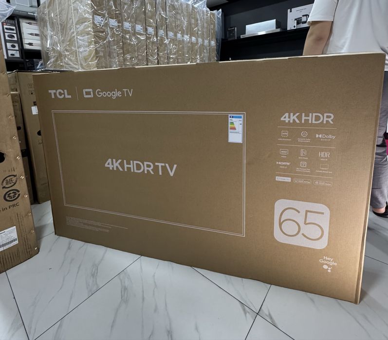 телевизор TCL 65 V6C 4K Smart Google Tv 2025Модел Доставка бесплатно