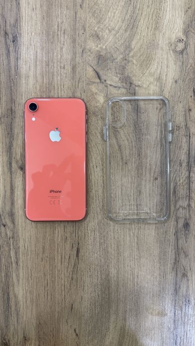 iphone xr коралловый