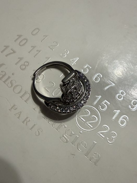 Inel Vivienne Westwood Iced Out Reglabil