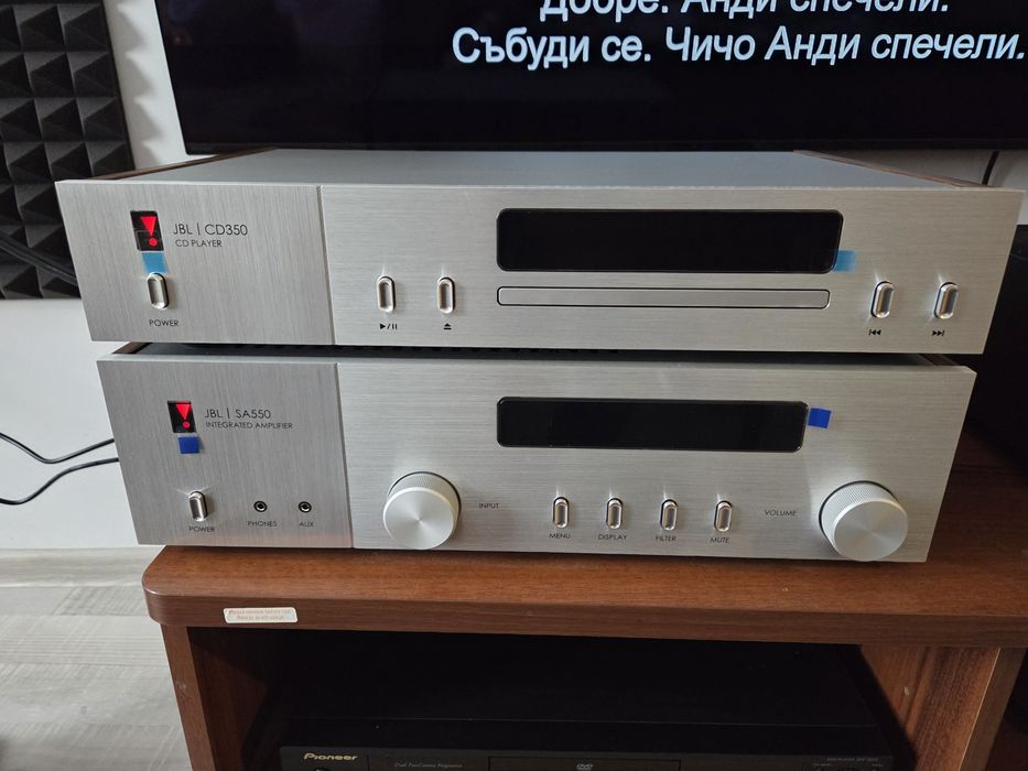 Усилвател JBL Classic SA550 и  JBL Classic  CD350