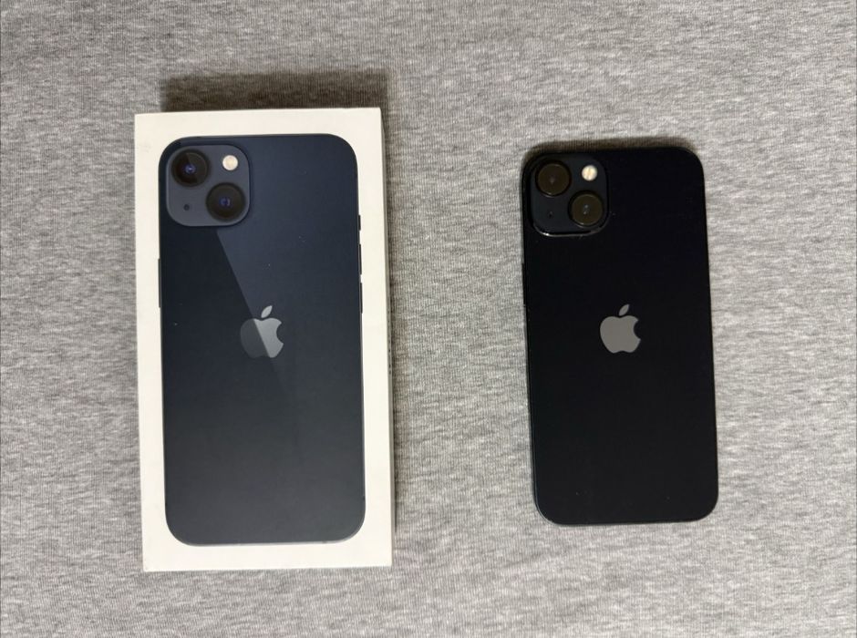 Заблокированный айфон 13. 256гб