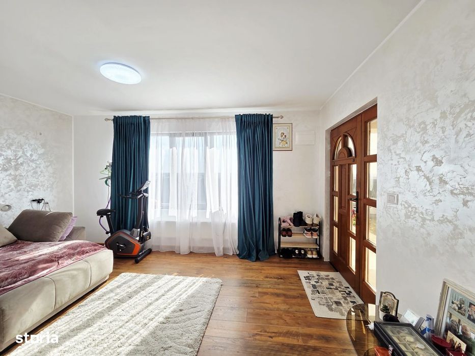 Casa cu utilitati finisata si mobilata la pret de apartament