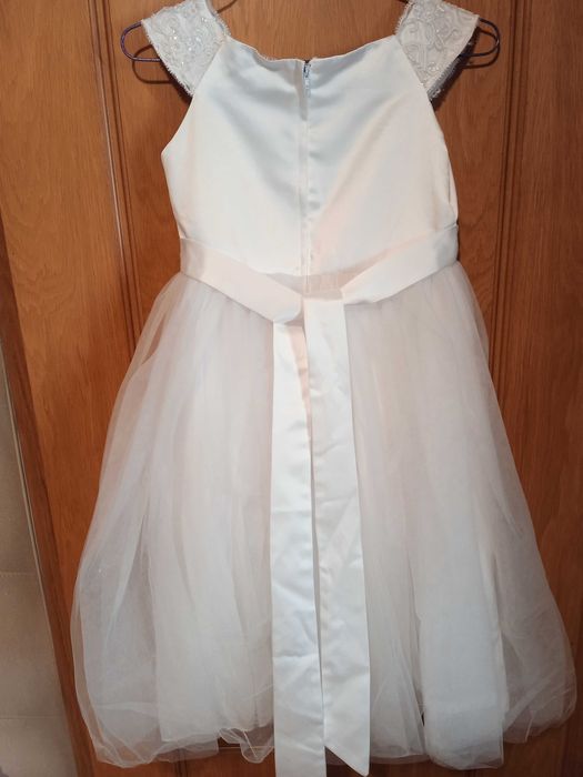 НОВА детска рокля Sevva Mode de Paris за сватба, кръщене, размер 6-8 г