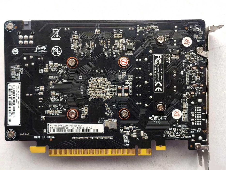 Palit NVIDIA GeForce GTX 1650 GamingPro OC 4 GB GDDR6