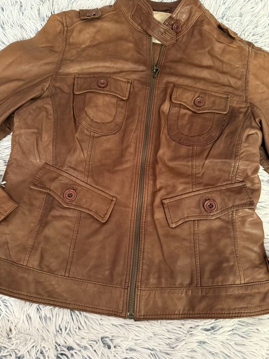 Geaca piele naturala